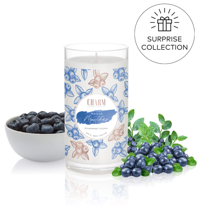 Charm Candle "Magus mustikas" - Üllatus