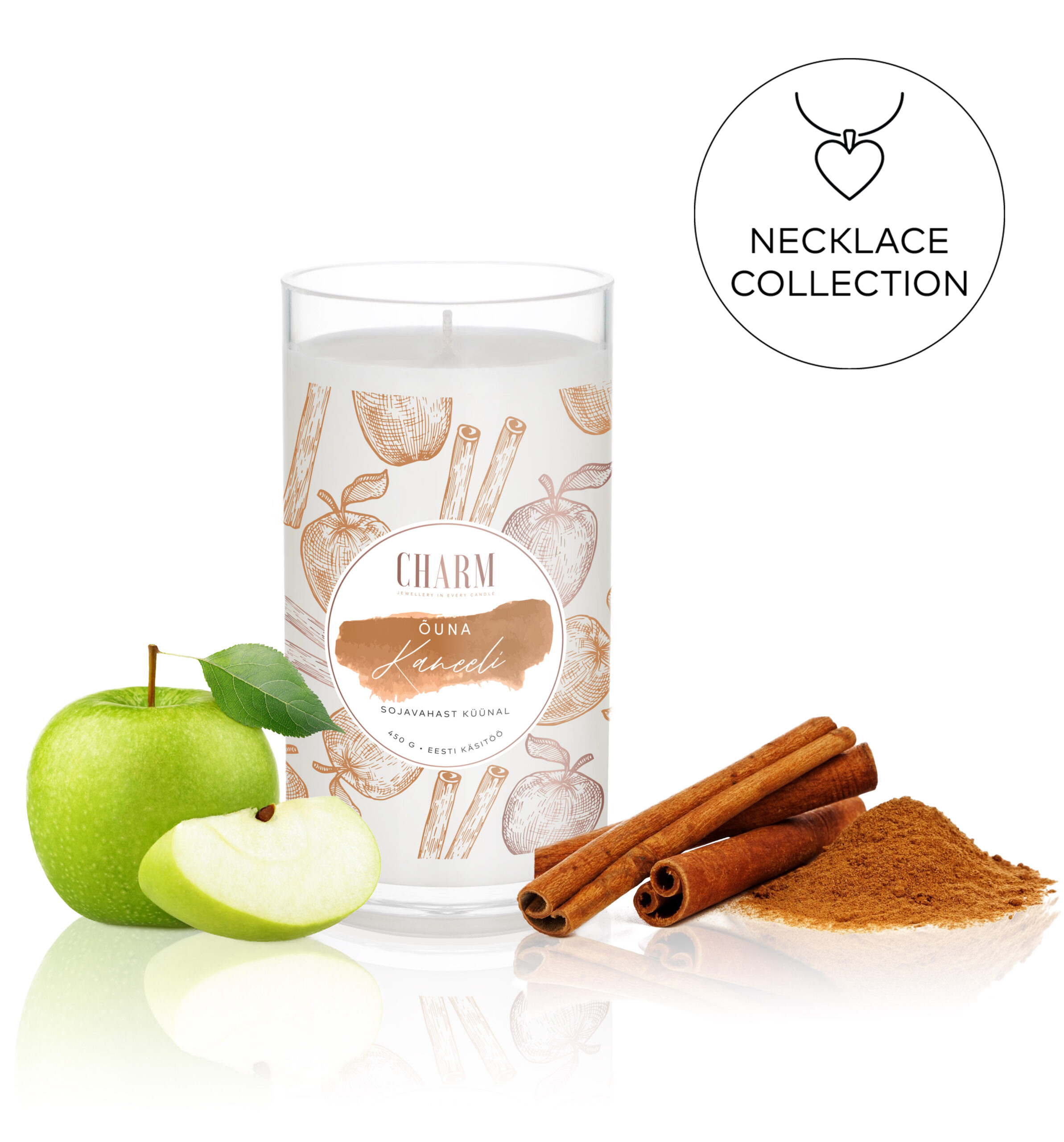 Apple Cinnamon Necklace